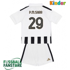 Juventus Pape Matar Sarr #29 Replik Heimtrikot Kinder 2026-27 Kurzarm (+ Kurze Hosen)